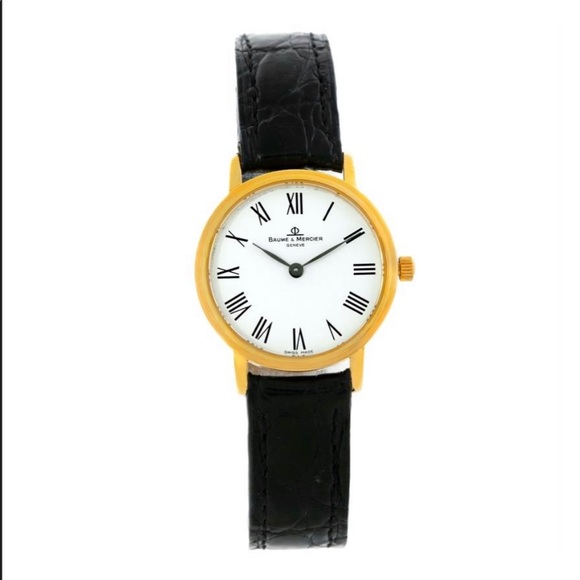 COPY - Baume Mercier Classima Ladies 18K Yellow Gold Quartz Watch MV045089 - Picture 1 of 11